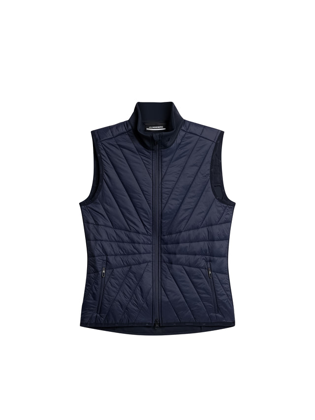 Gilet De Golf J.Lindeberg Bleu – Taille XL, Matière Dryfit