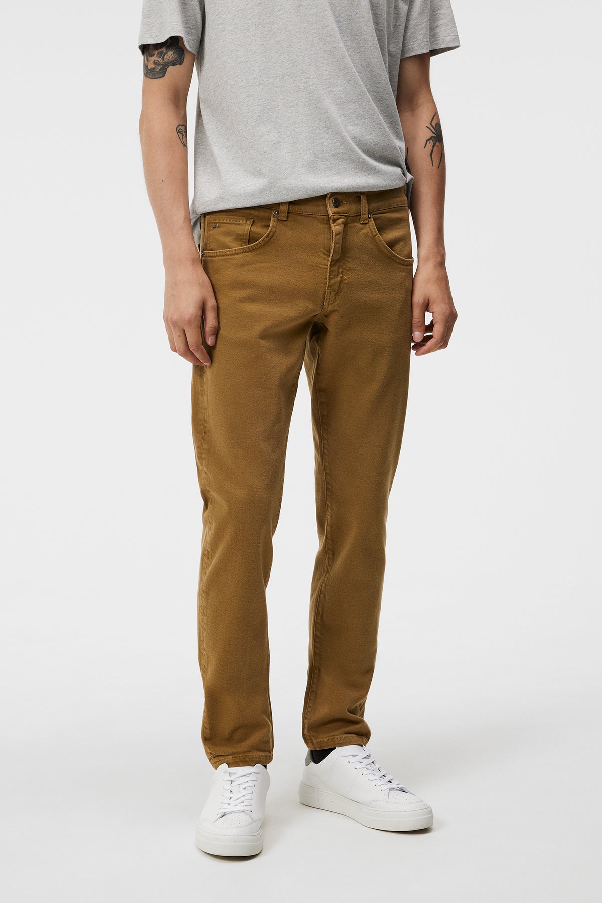 Jay-Solid Stretch / Oxford Tan – J.Lindeberg