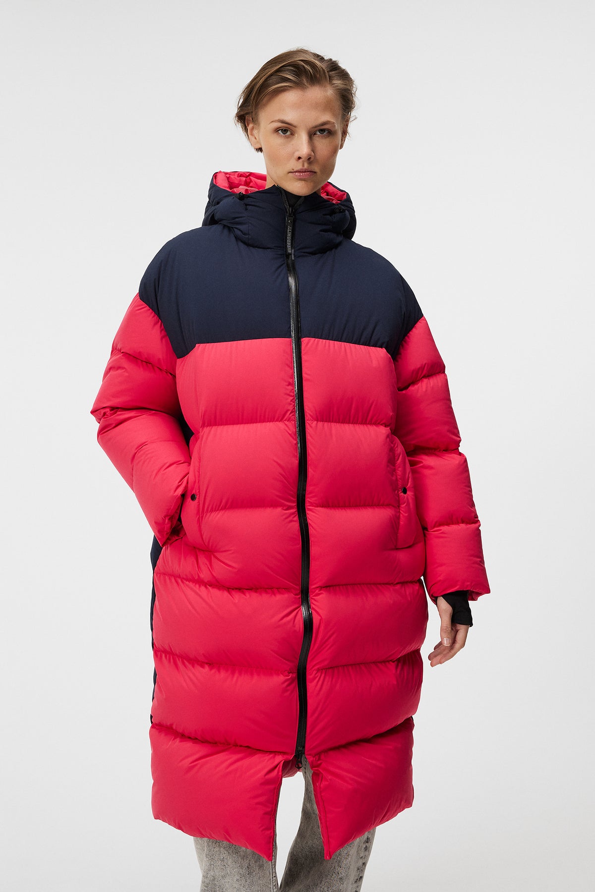 Carriage Parka / Rose Red