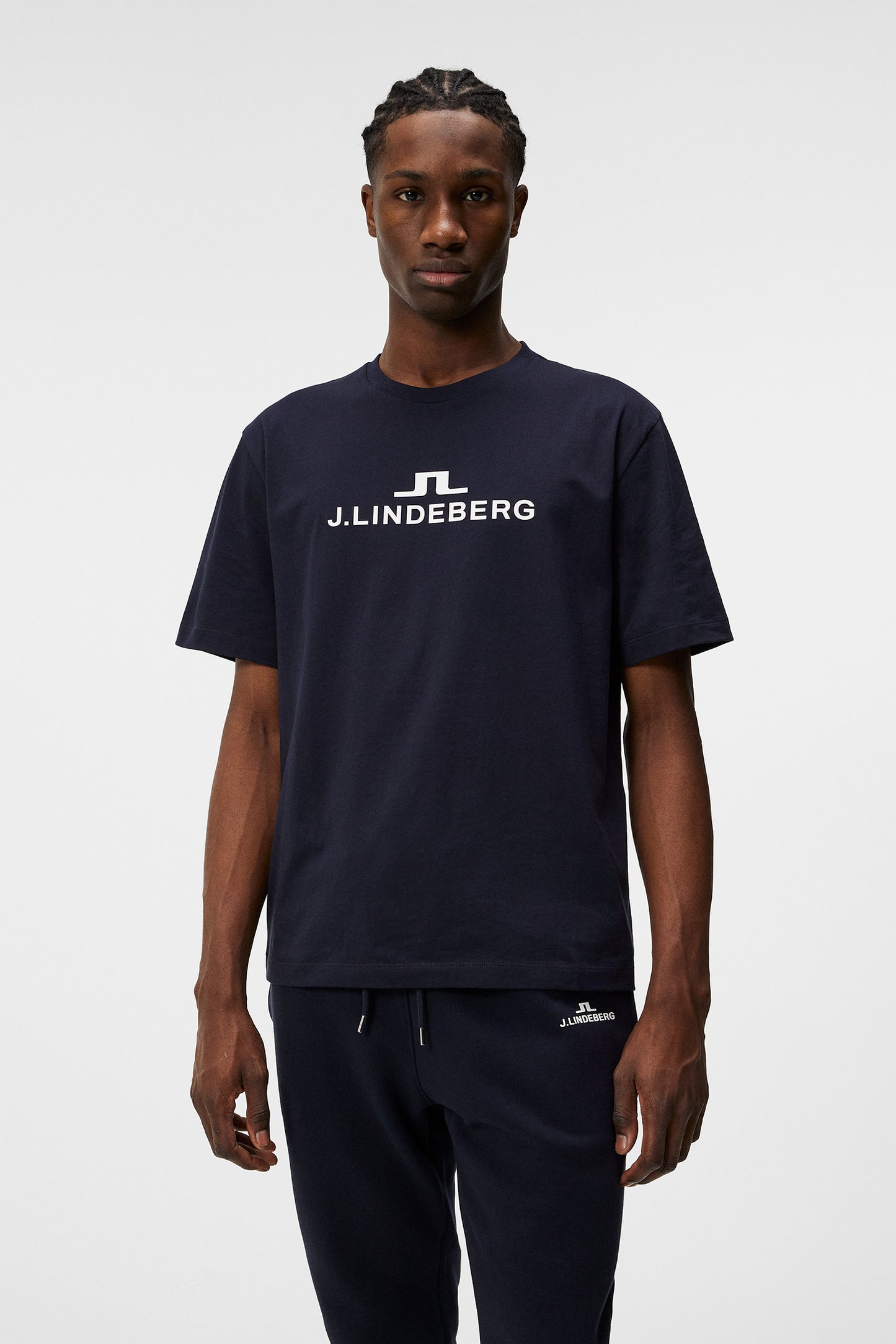 Alpha T-shirt / JL Navy – J.Lindeberg