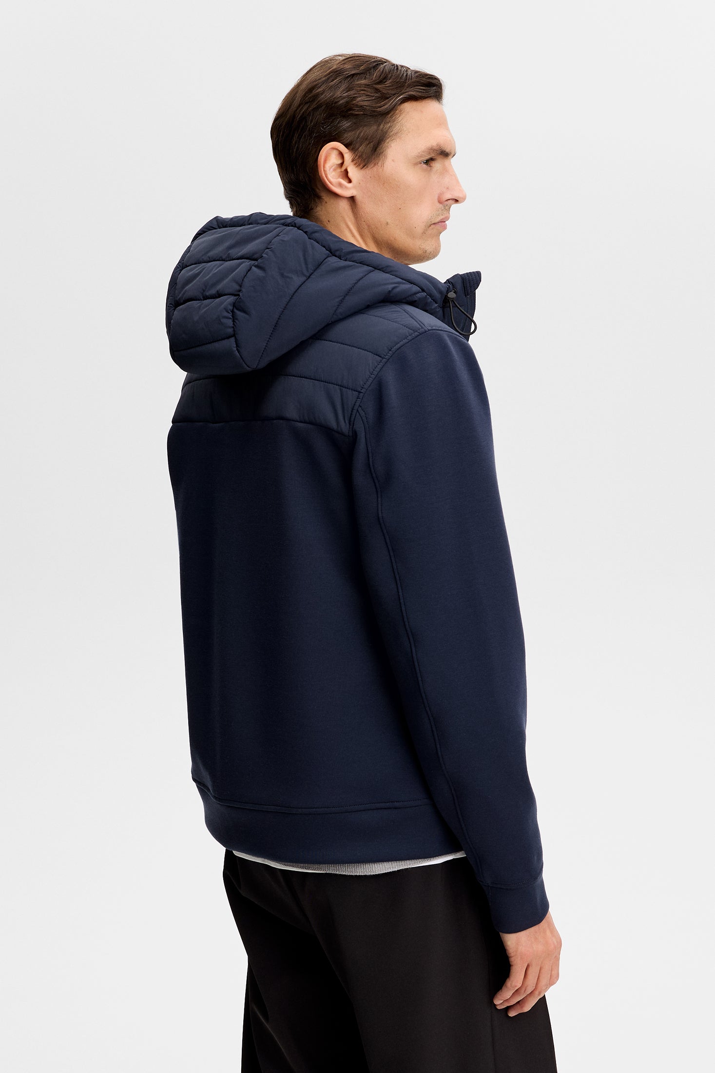 Gage Hybrid Hood Jacket / JL Navy – J.Lindeberg EU