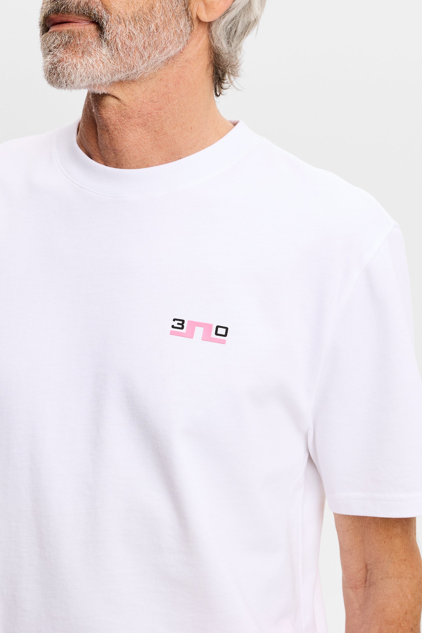 30Y Hale T-shirt / White | J.Lindeberg Official
