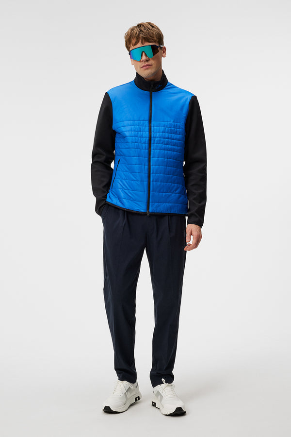 Martino Quilt Hybrid Jacket / Nautical Blue