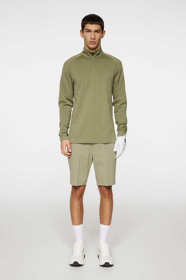 Fay Seamless Mid Layer / Oil Green