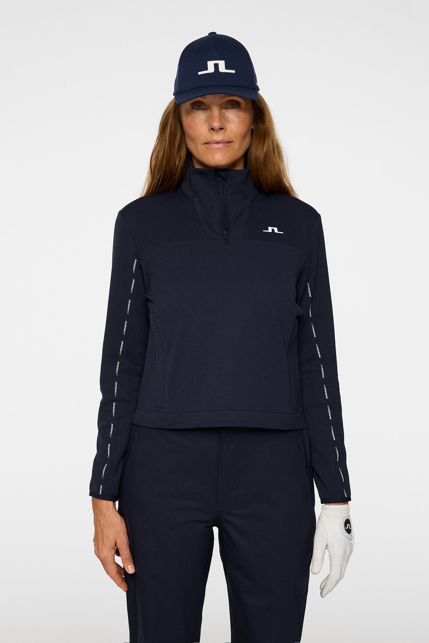 Harmony Zip Mid Layer / JL Navy – J.Lindeberg
