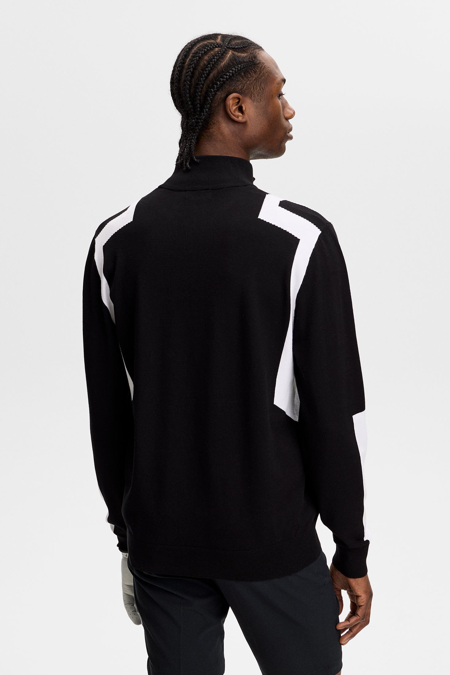 Jacs Zip Packable Jacket / Black | J.Lindeberg Official