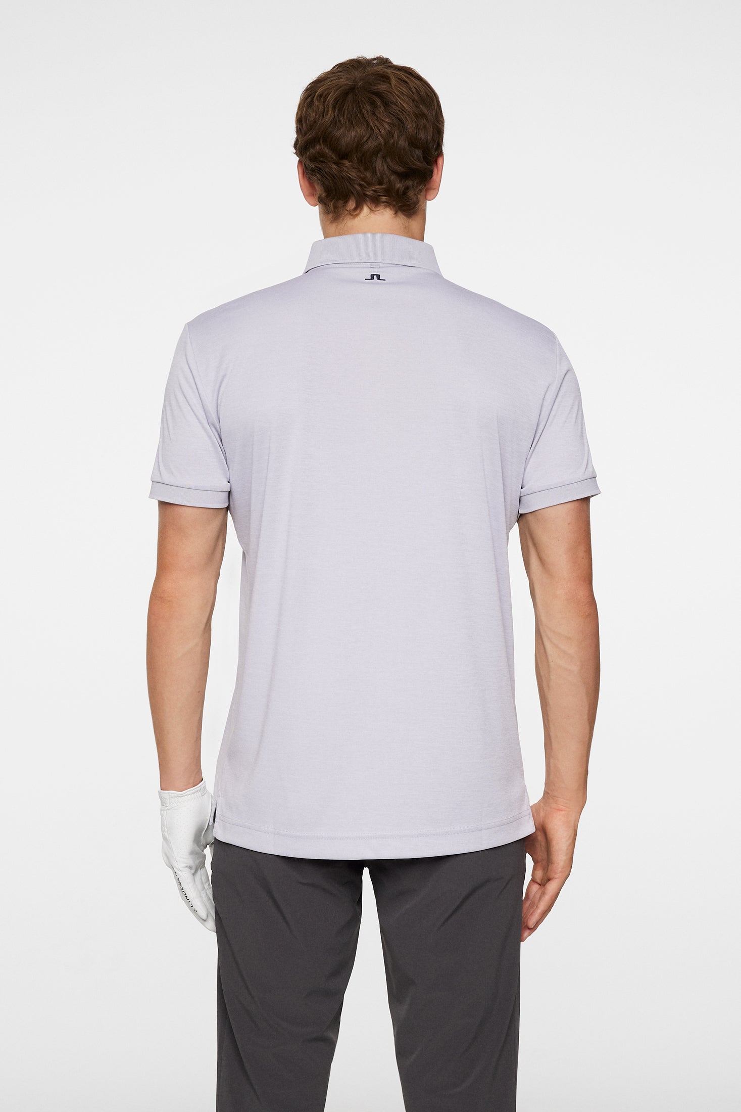 Tour Tech Slim Fit Polo / Light Grey Melange – J.Lindeberg EU