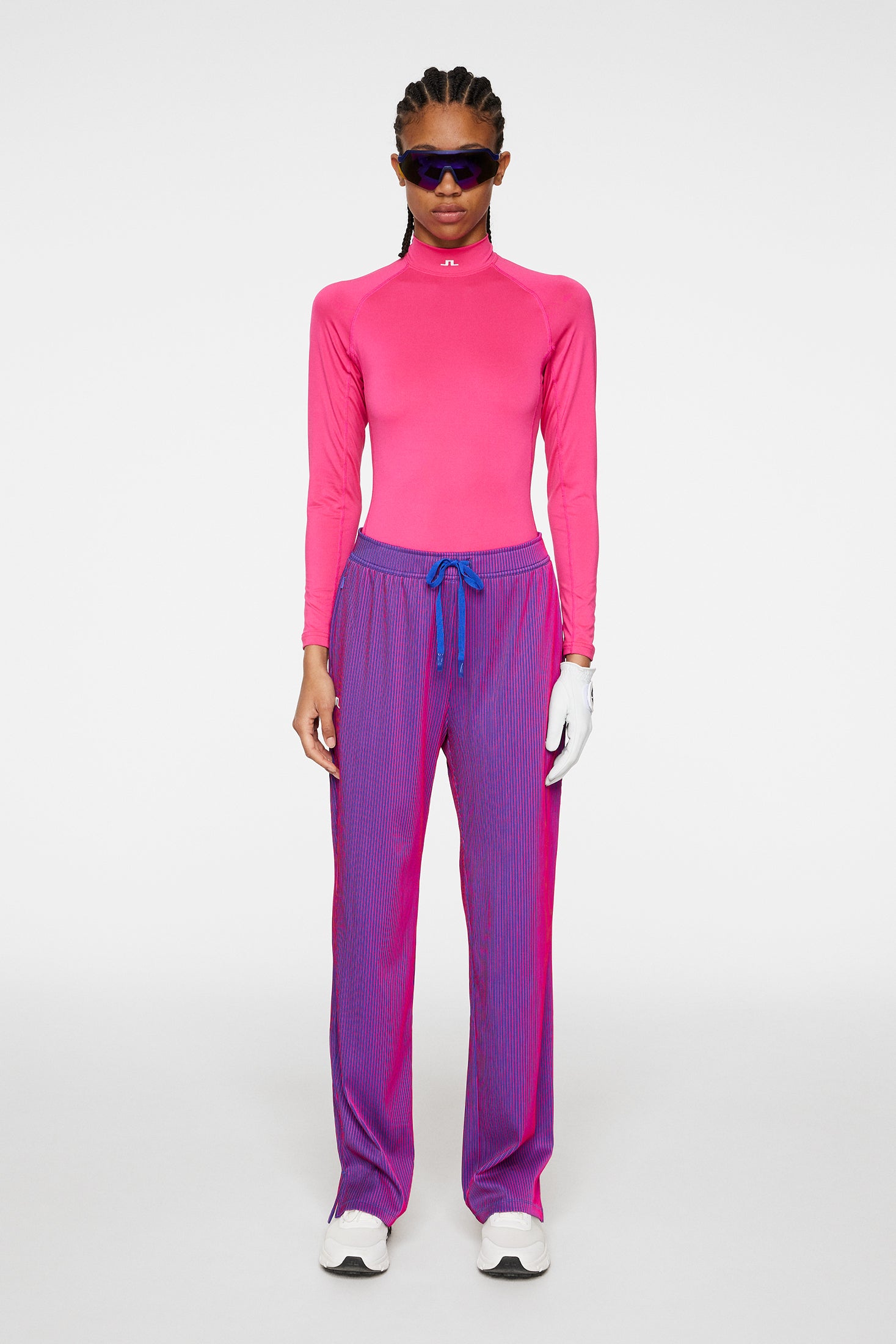 Asa Soft Compression Top / Pink Peacock | J.Lindeberg Official