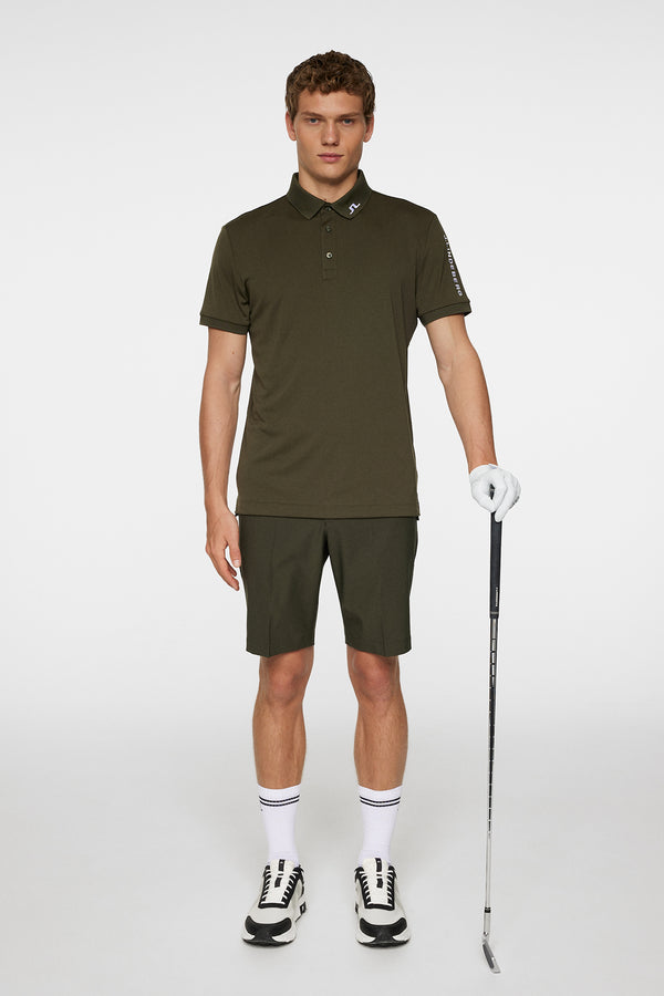 Tour Tech Slim Fit Polo / Forest Green