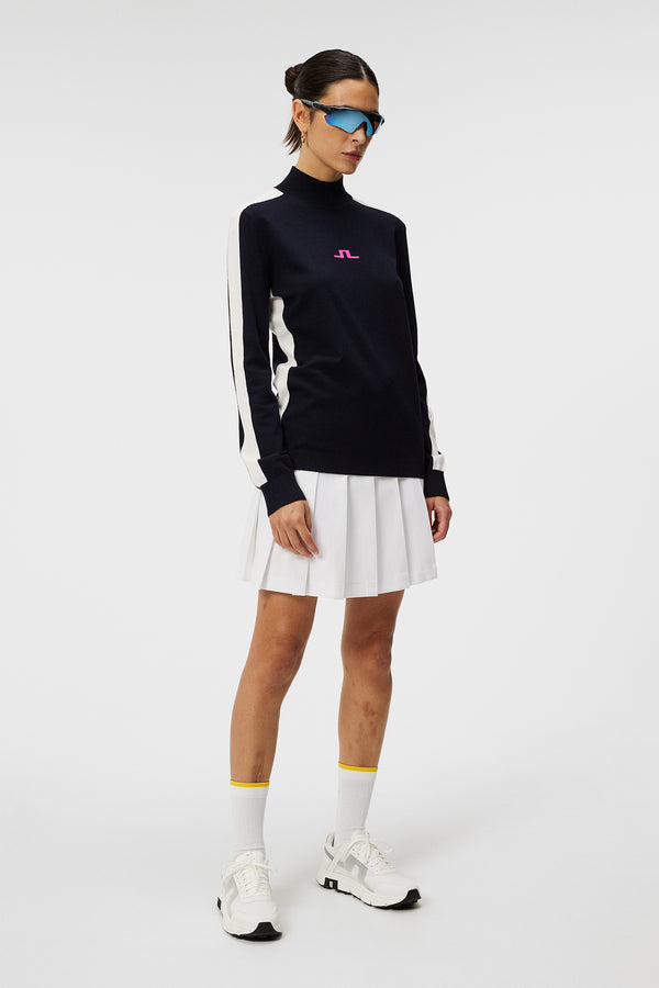Adia Knitted Sweater / JL Navy