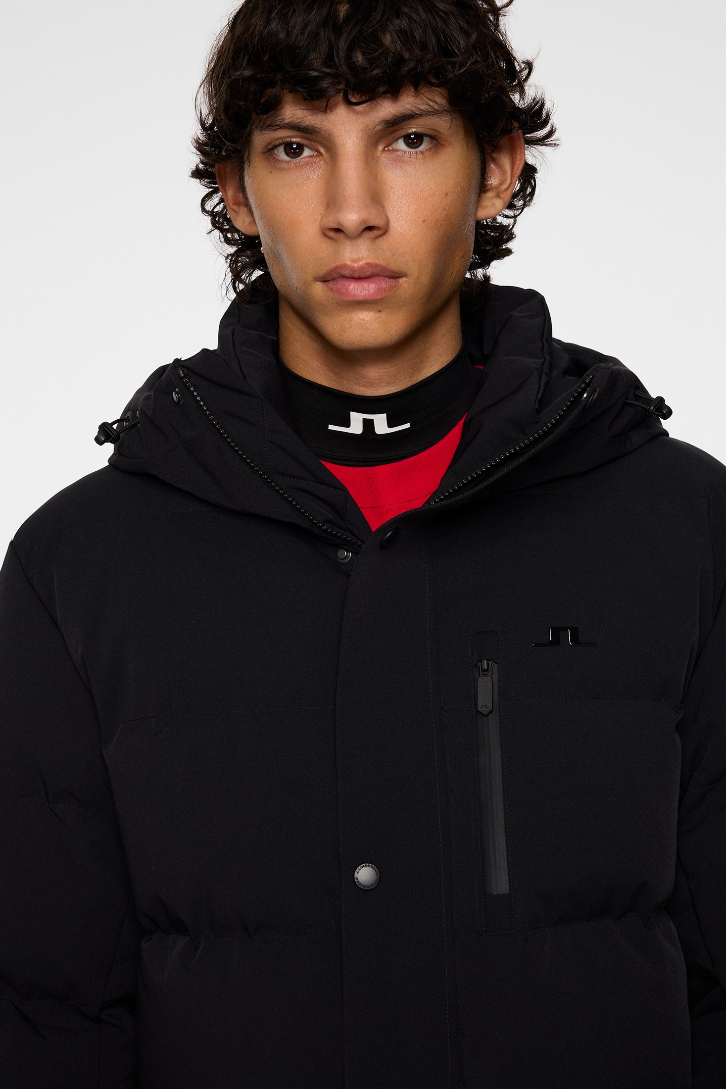 J.LINDEBERG ジェイリンドバーグ 光沢 ダウンジャケット ブラック Leo Down Jacket / Black – J.Lindeberg EU