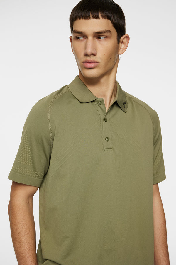 Sanny Seamless Polo / Oil Green
