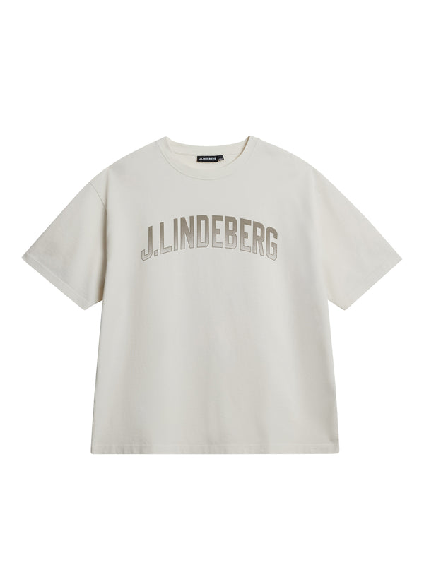 Tjorn Boxy Printed T-shirt / Cloud White