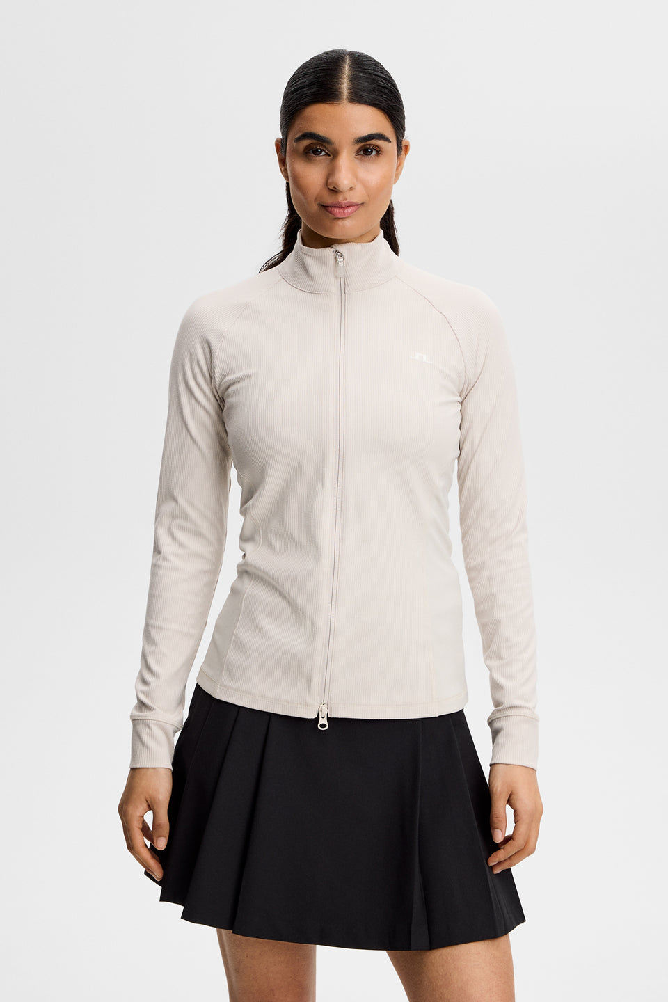 Mel Rib Mid Layer / Moonbeam
