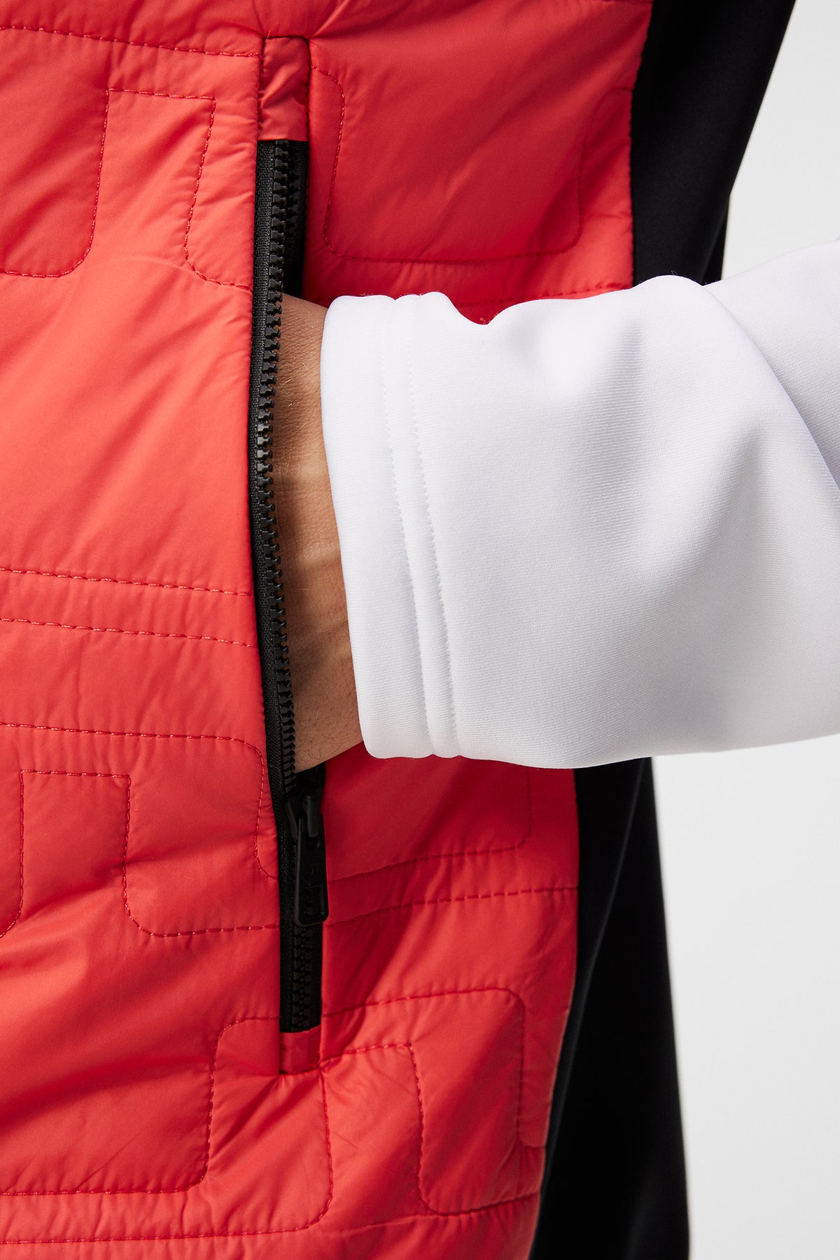 Stefano Hybrid Vest / Hot Coral