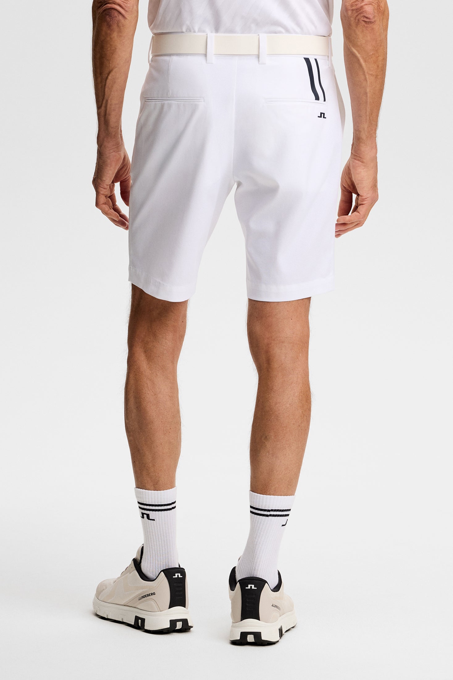 Players Shorts / White – J.Lindeberg