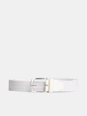 Bernhard Elastic Belt / White