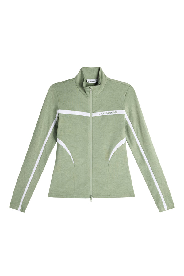 Janice Mid Layer / Hedge Green Melange