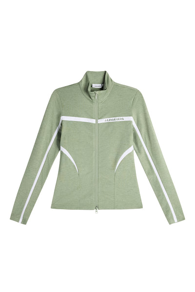 Janice Mid Layer / Hedge Green Melange – J.Lindeberg EU