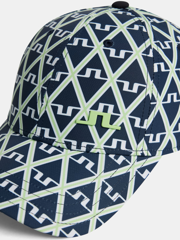 Jim Print Cap / Geo JL Navy