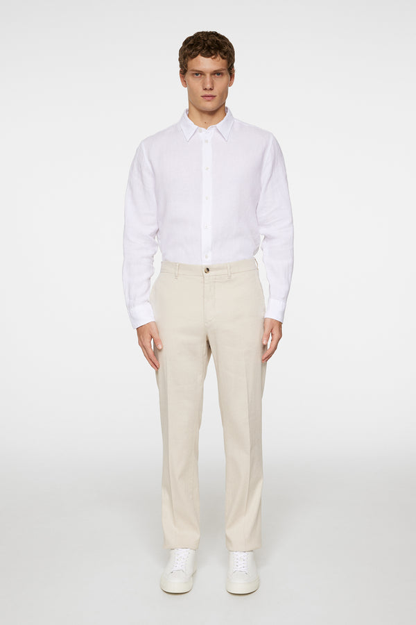 Lois C Linen Stretch Pants / Moonbeam