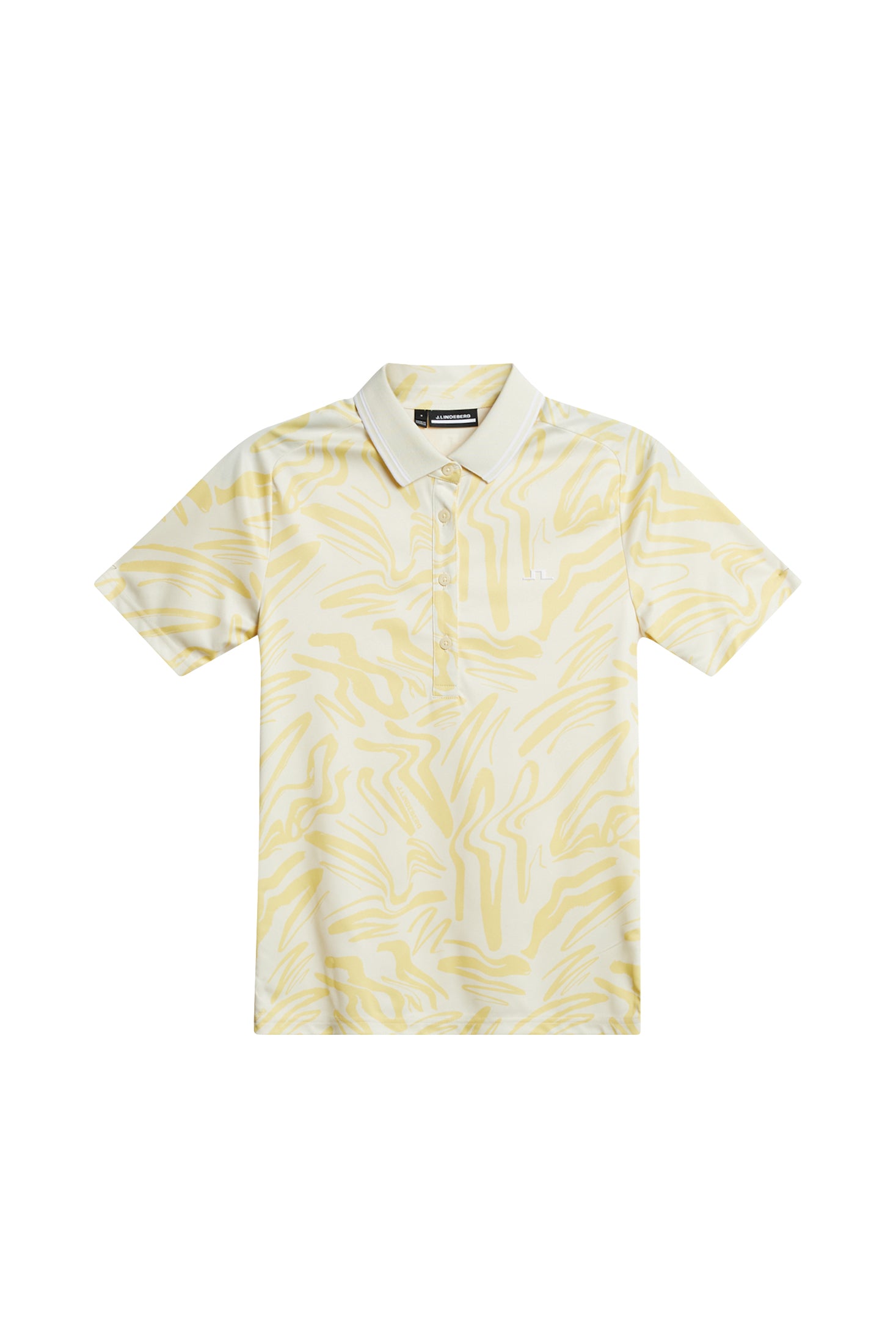 Georgia Print Polo / Scribble Sunshine – J.Lindeberg EU