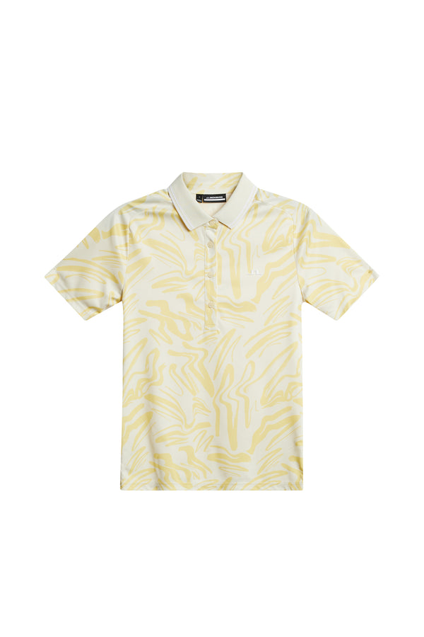 Georgia Print Polo / Scribble Sunshine
