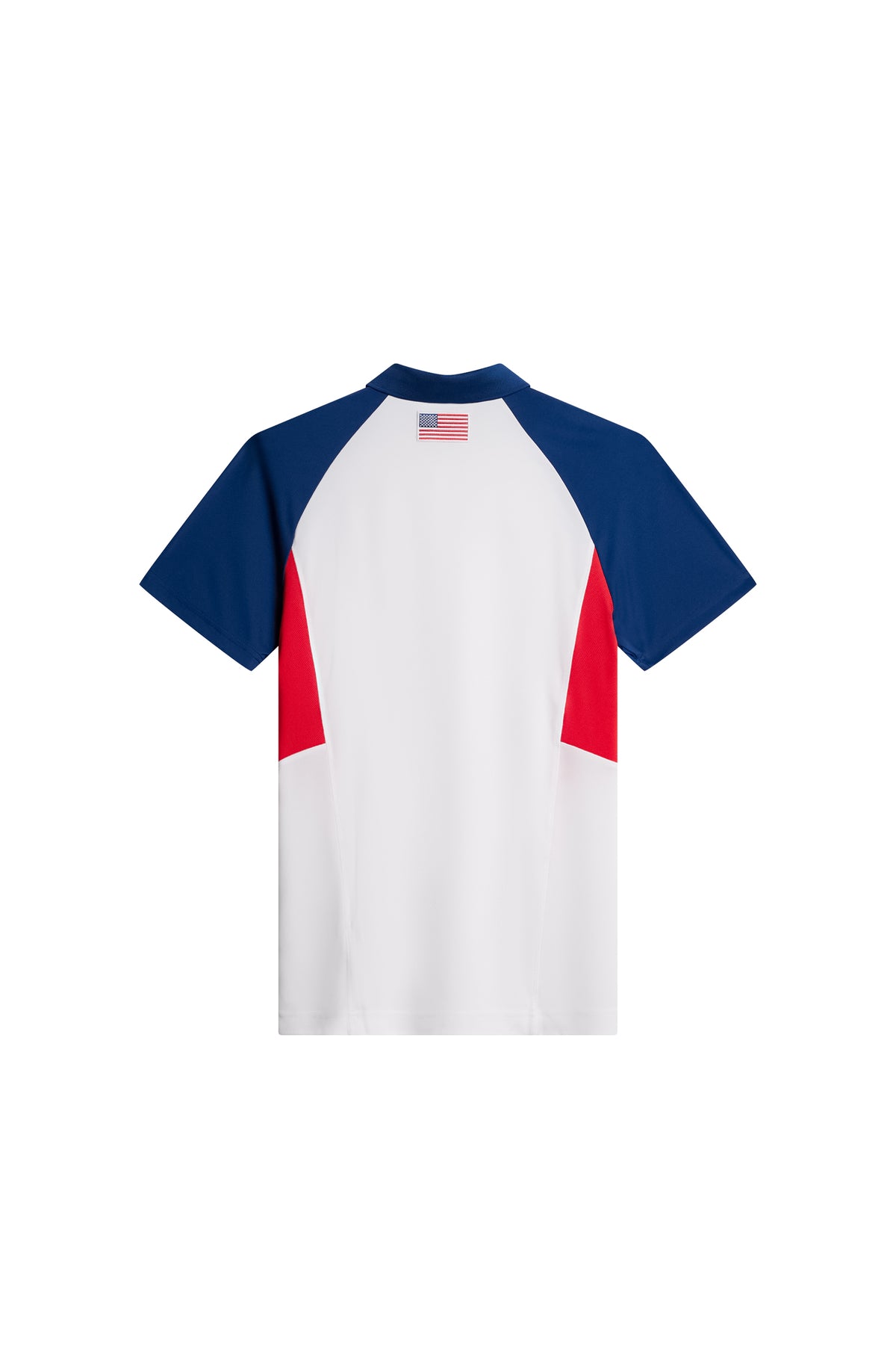 Yannick Color Block Polo / White