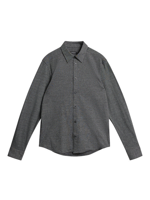 Marlon LS Jersey Slim Shirt / Black