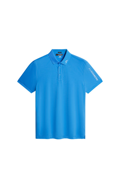 Tour Tech Slim Fit Polo / Sonic Blue | J.Lindeberg Official