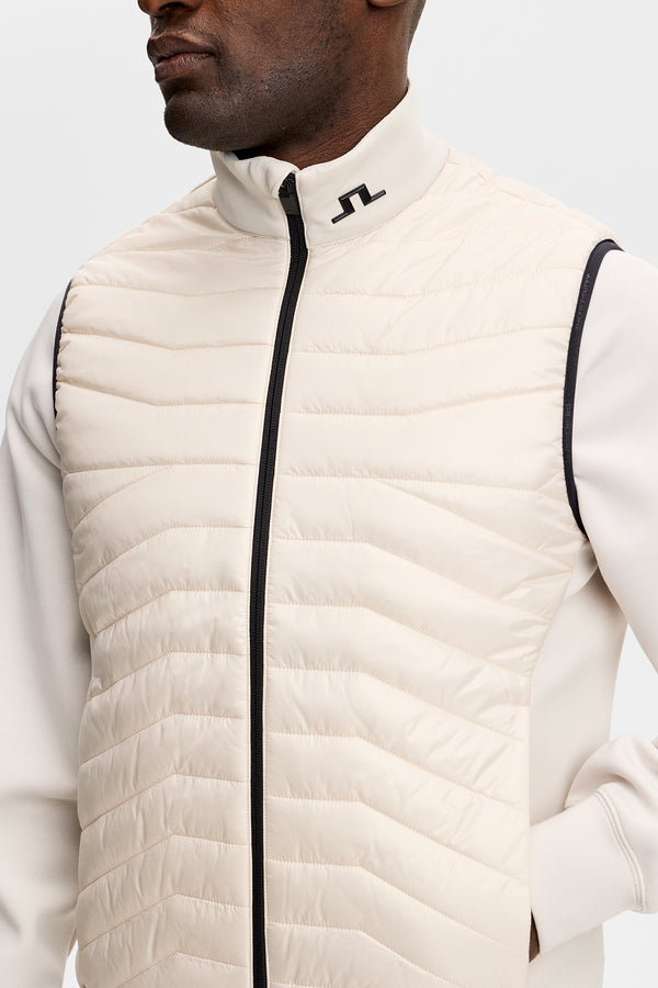 Heyden Quilt Hybrid Vest / Moonbeam
