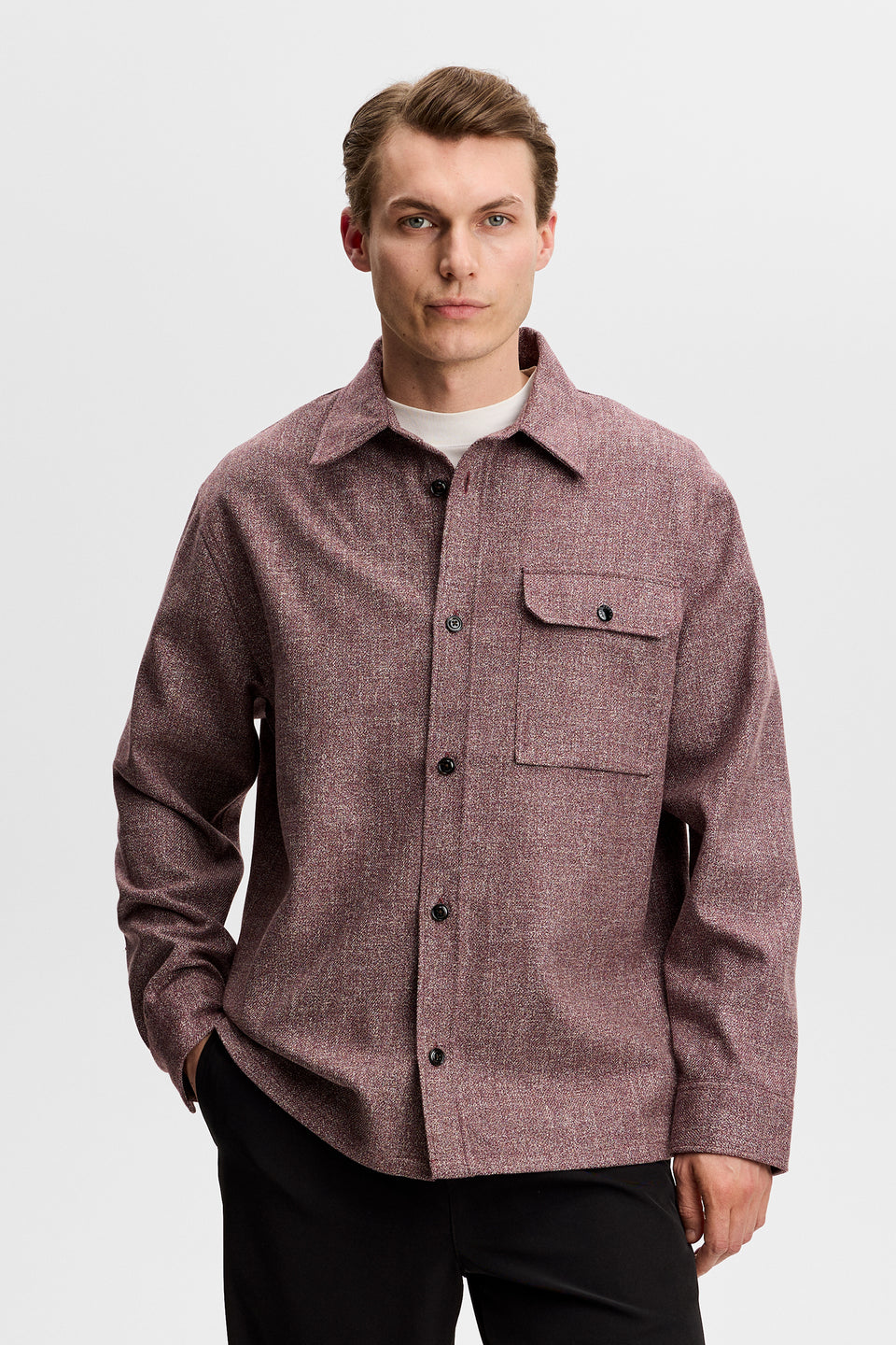 Coen Mouline Structure Shirt / Winetasting
