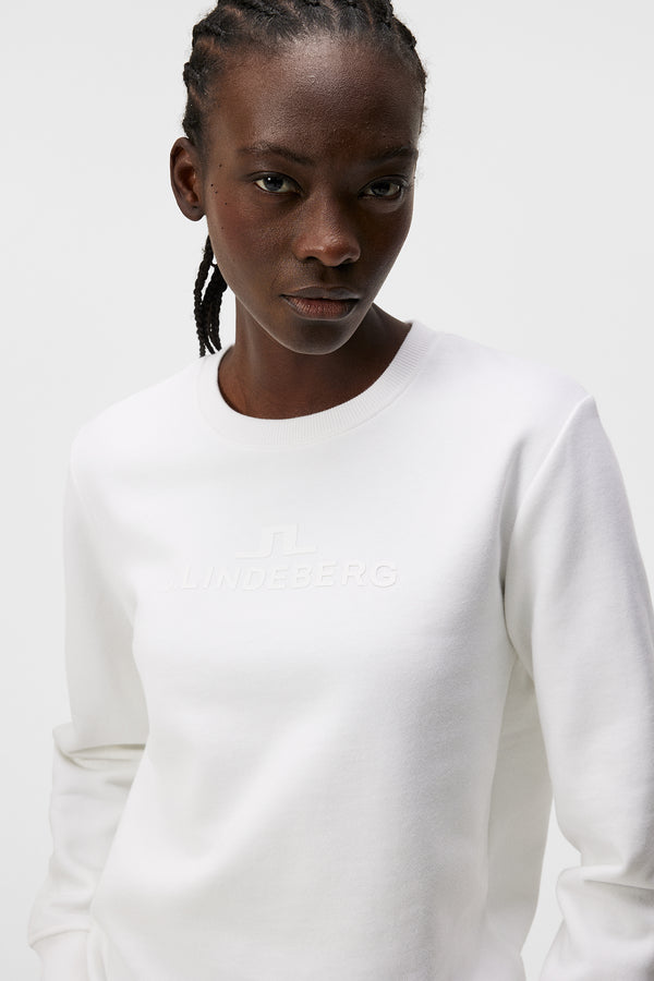 W Alpha Crew Neck / White