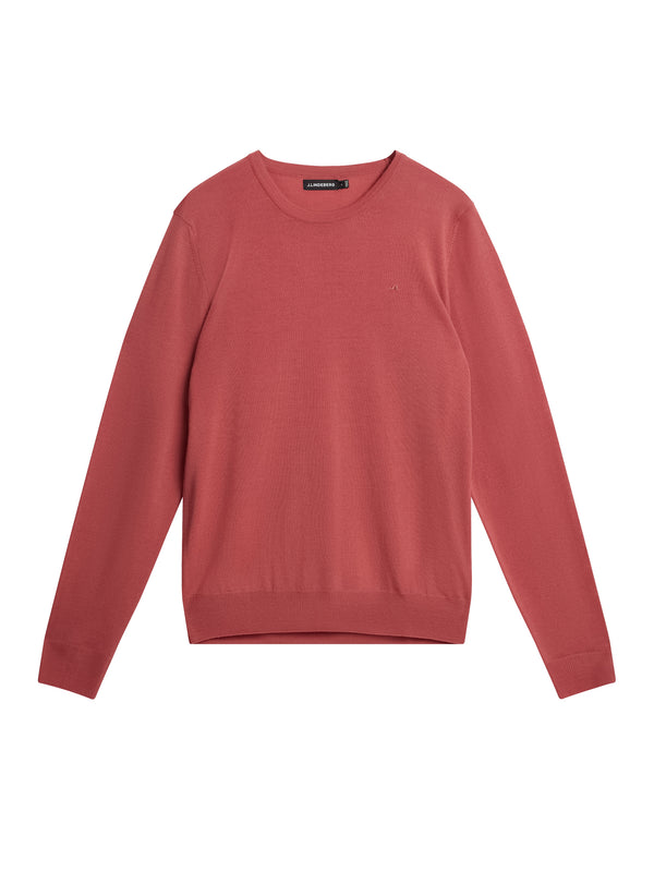 Lyle Light Merino Sweater / Dusty Cedar