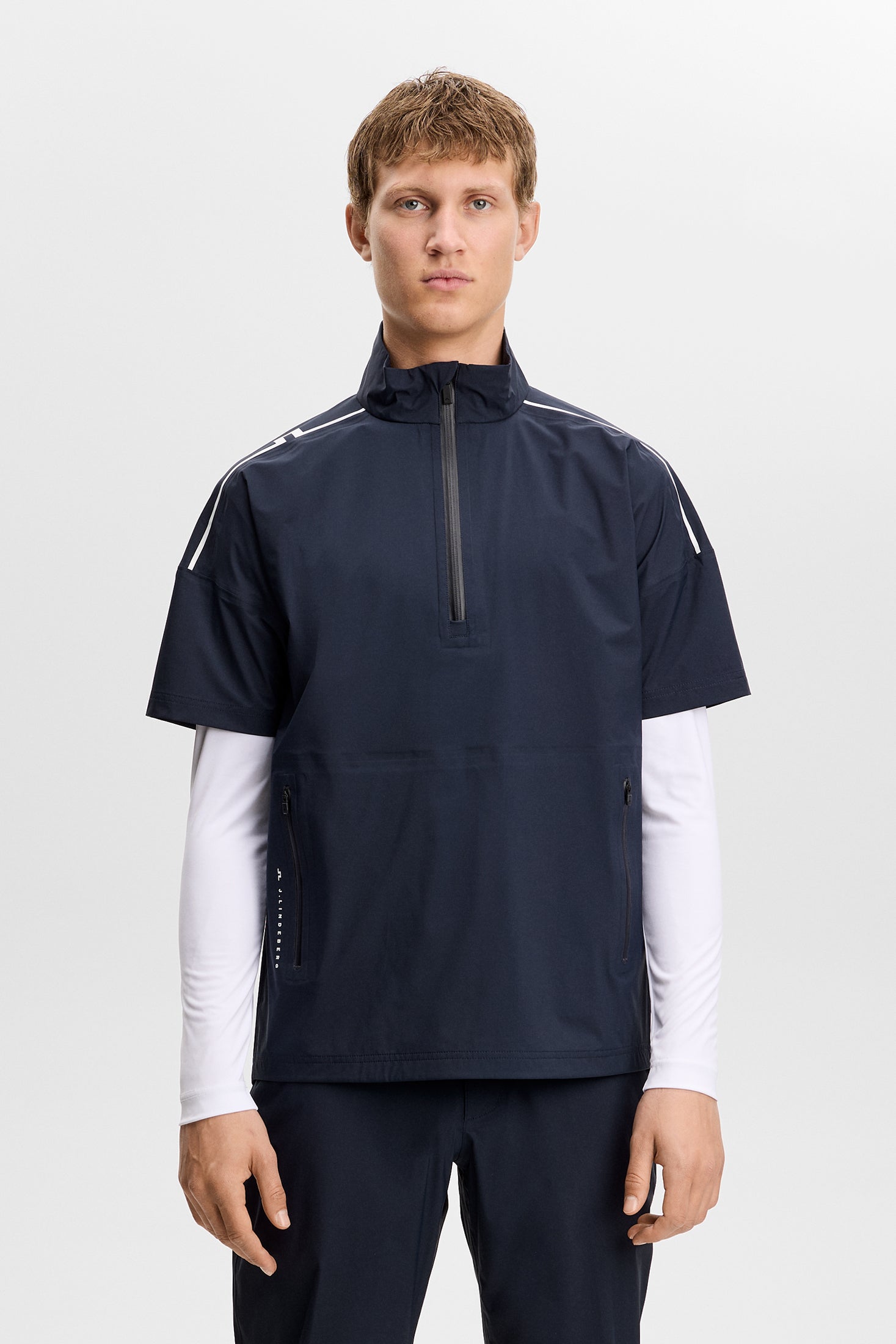Shay Rain Shirt / JL Navy | J.Lindeberg Official