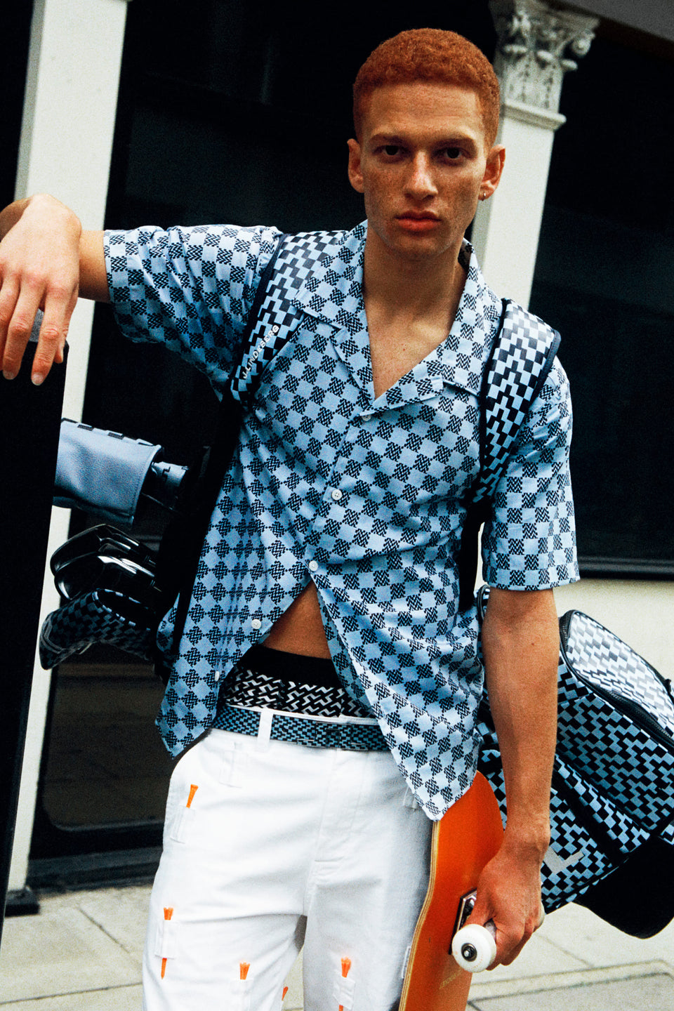 Elio Off Course Resort Shirt / Stack Check Forget M