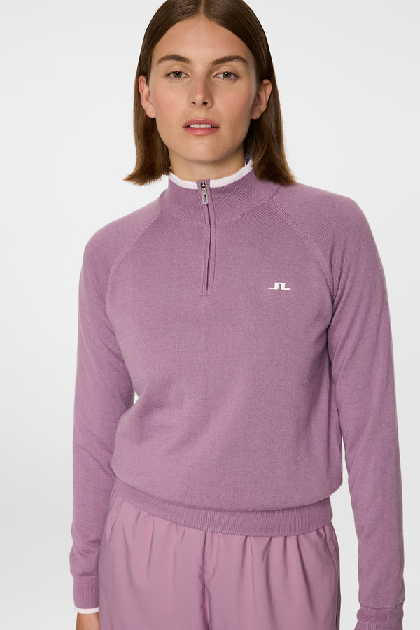 Ruth Windbreaker Sweater / Very Grape