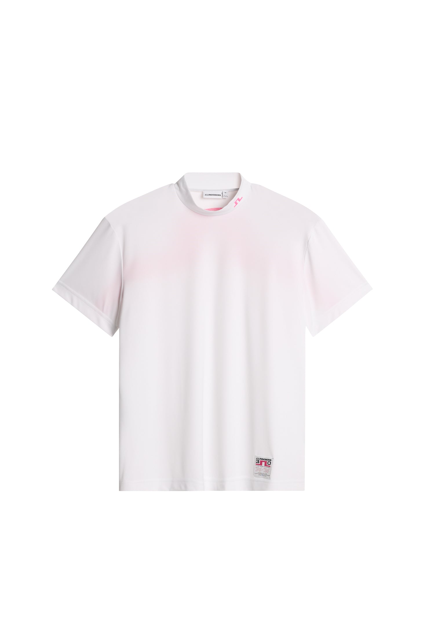 30Y Rory KV Mock Neck / White | J.Lindeberg Official