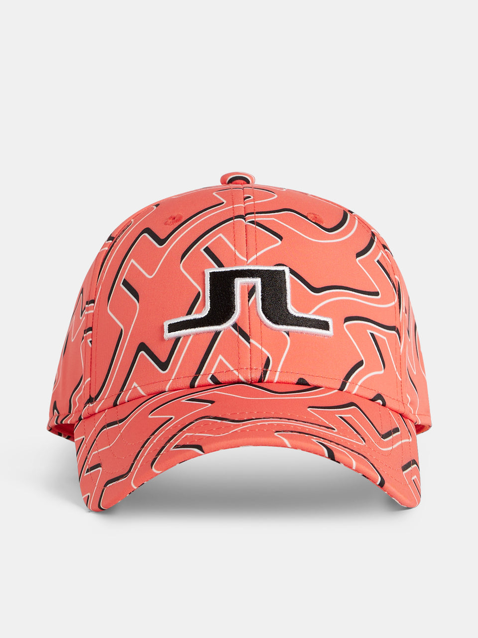 Adriel Printed Cap / Bridge Spray Coral
