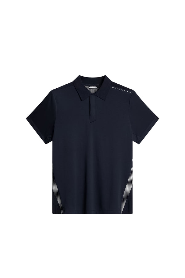 Aleks Hybrid Knit Polo Shirt / JL Navy