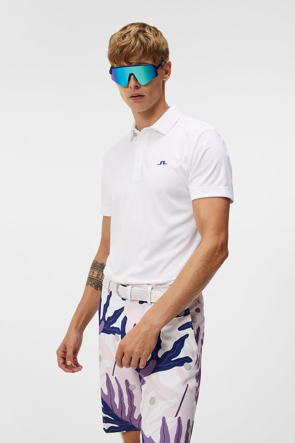 Martin Regular Fit Polo / Paradise Monstera Pink