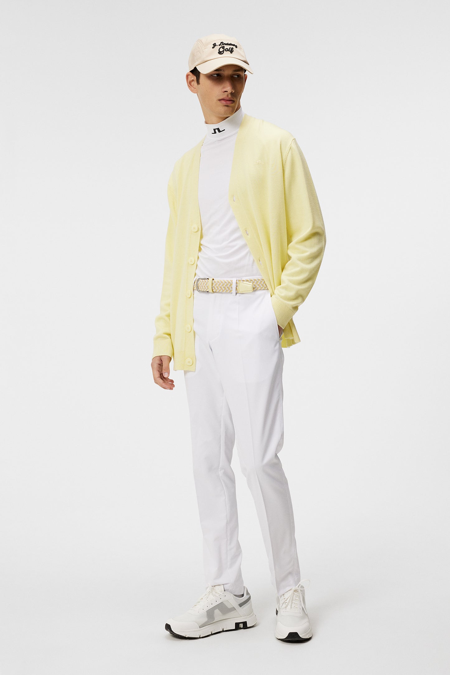 Lucas Knitted Cardigan / Wax Yellow