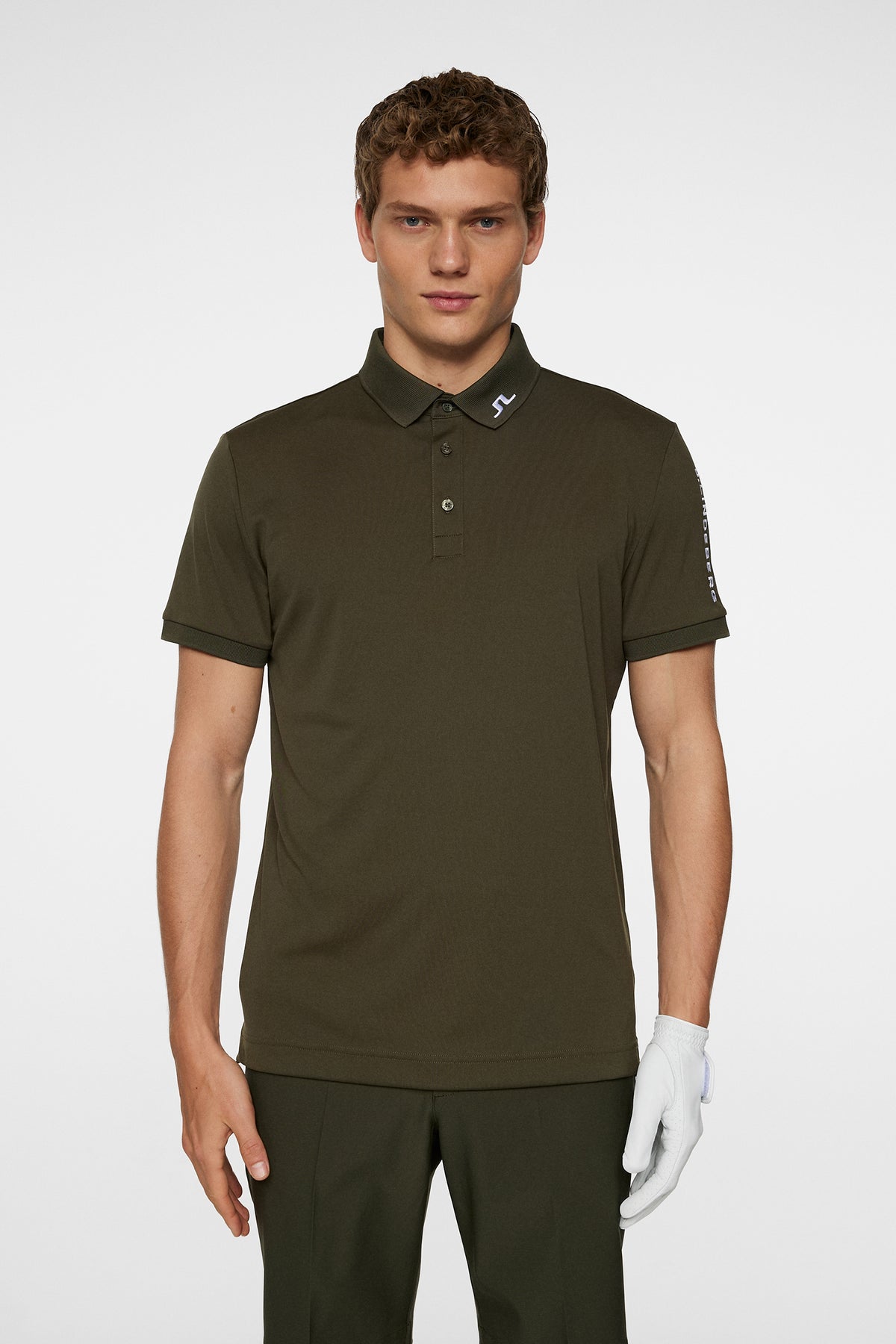 Tour Tech Slim Fit Polo / Forest Green