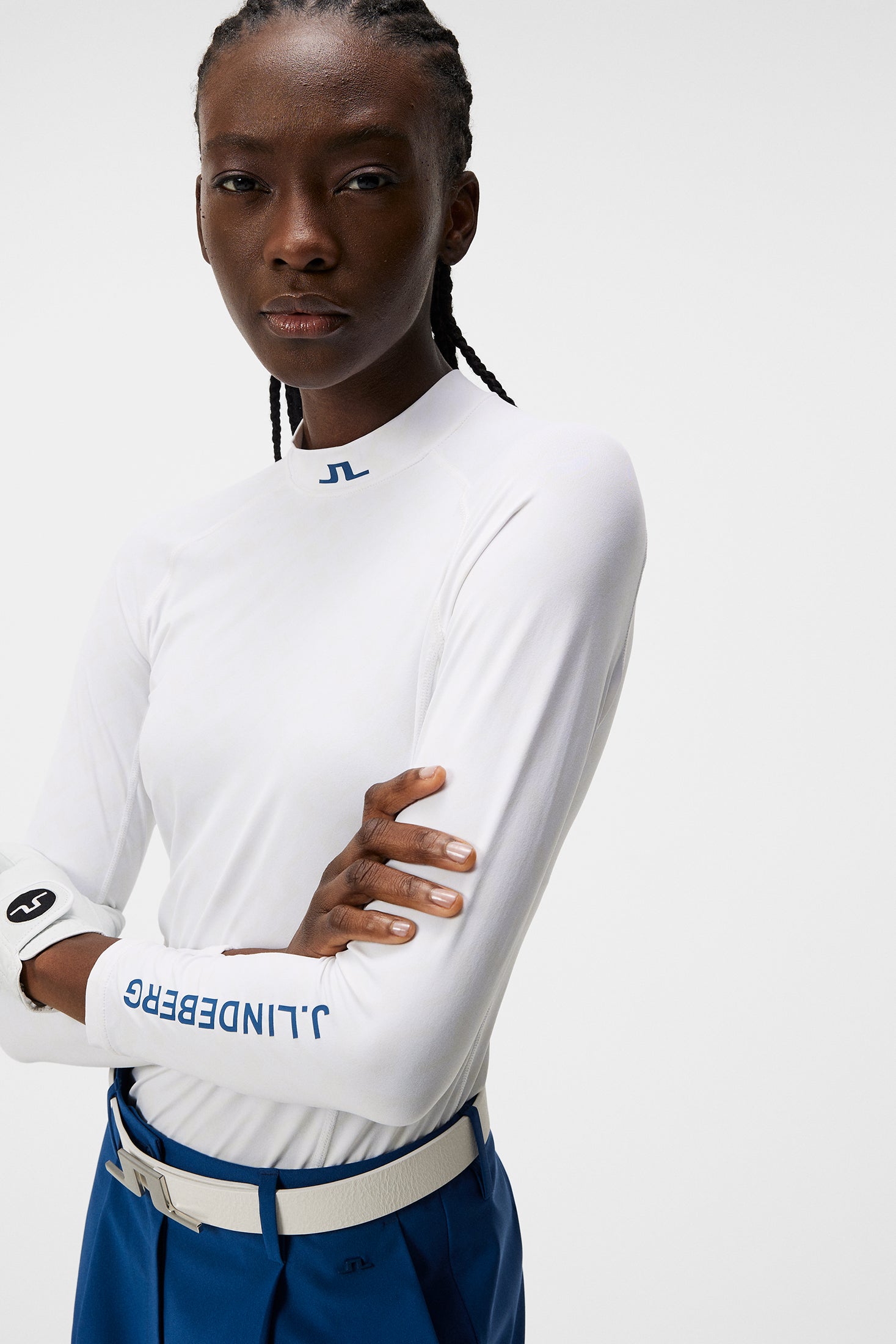 Eliza Top / Bias Bridge White | J.Lindeberg Official
