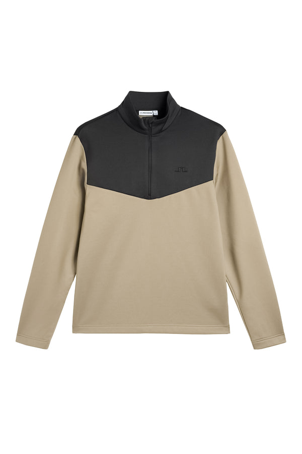 Maclean Quarter Zip Mid Layer / Brindle