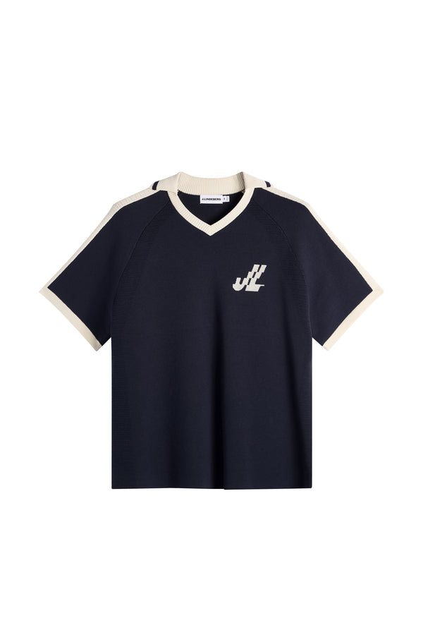 Adam Graphic Knitwear / JL Navy