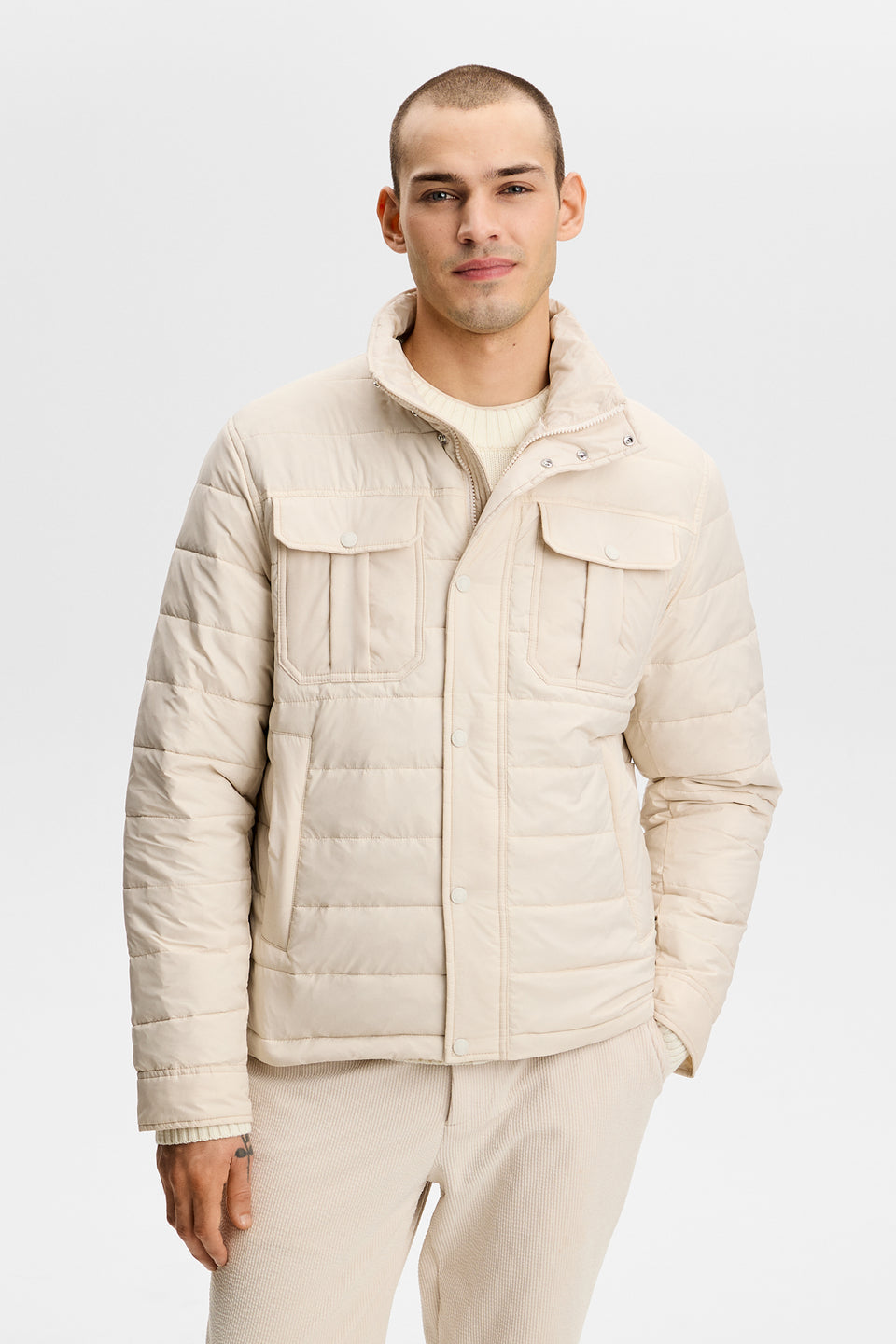 Bailey Light Padded Jacket / Moonbeam