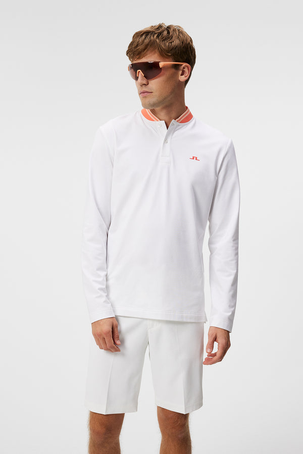 Tyson LS Reg Fit Polo / White