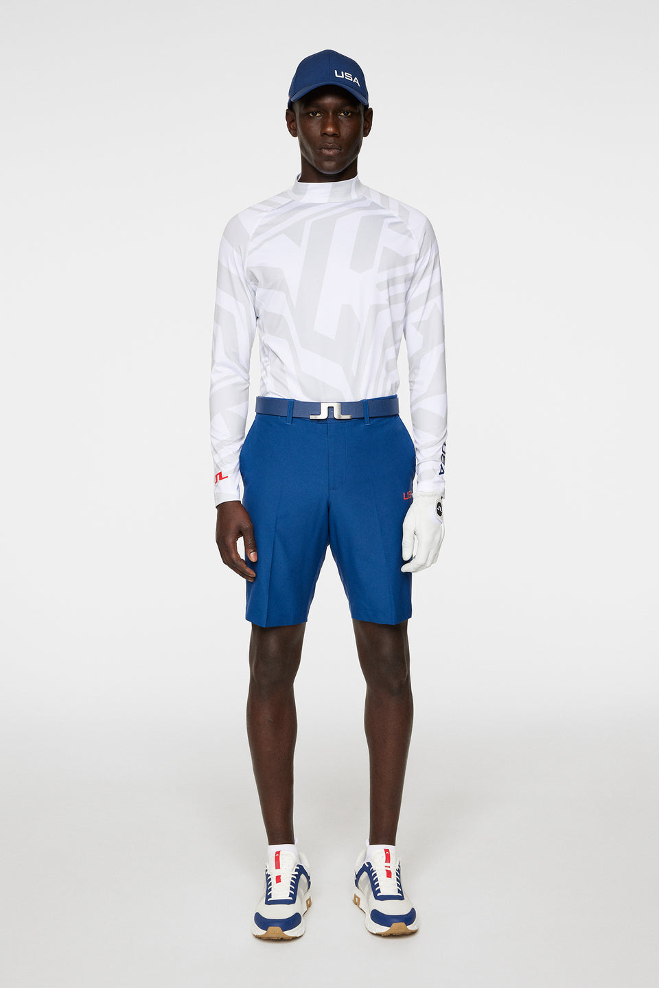 Rene print Baselayer / US Golf White