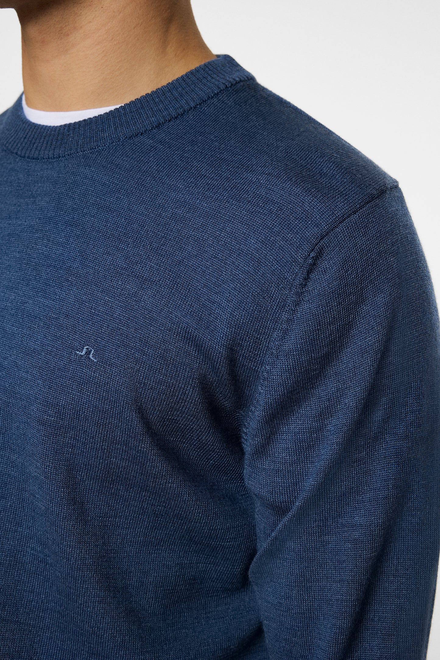 Keane Merino Crew Neck / Key Largo Melange